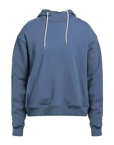 Slate blue Sweatshirt Hooded sweatshirt