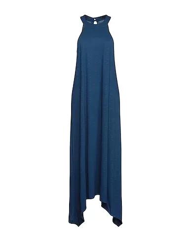 Slate blue Sweatshirt Long dress