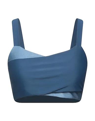 Slate blue Synthetic fabric Top