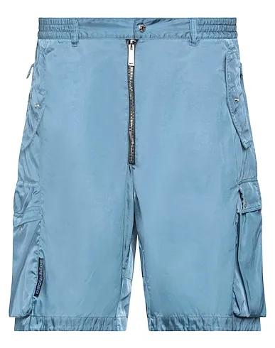 Slate blue Techno fabric Shorts & Bermuda
