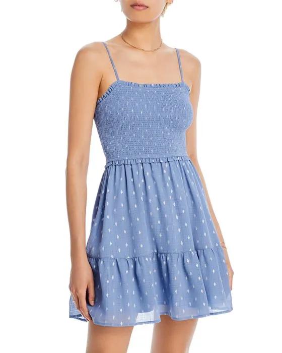 Sleeveless Smocked Mini Dress - 100% Exclusive
