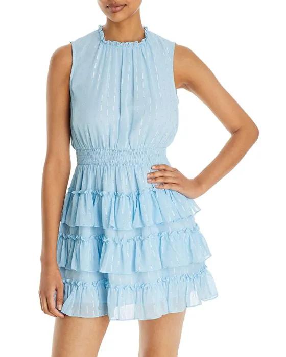 Sleeveless Tiered Mini Dress - 100% Exclusive