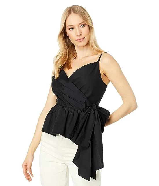 Sleeveless Top with Bow