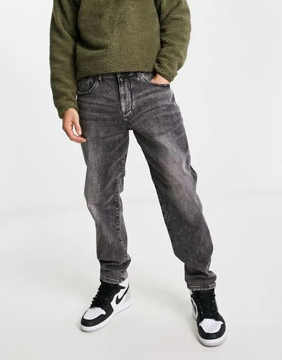 slim fit jeans in gray