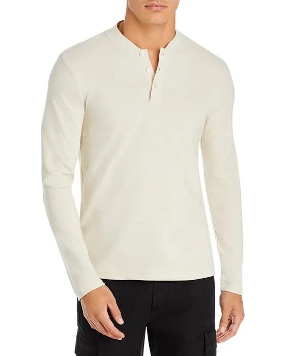 Slim Fit Ribbed Henley - 100% Exclusive