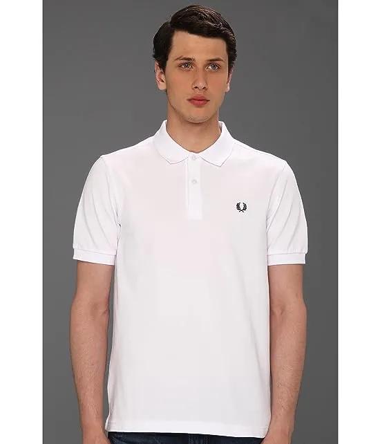 Slim Fit Solid Plain Polo
