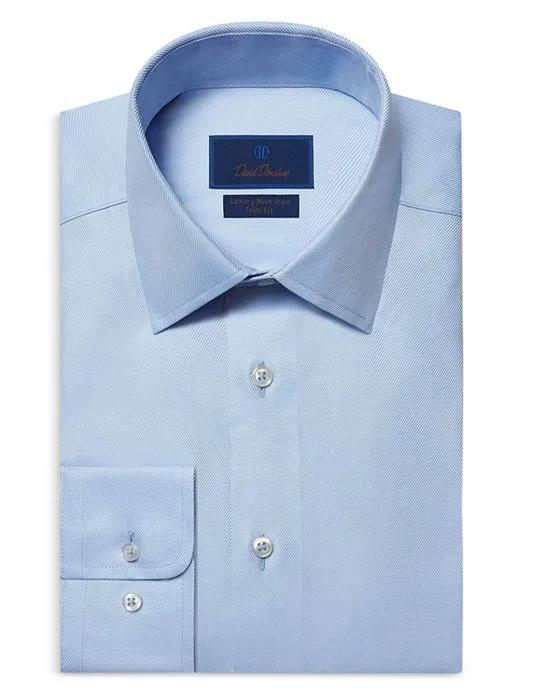 Slim Fit Twill Non Iron Dress Shirt