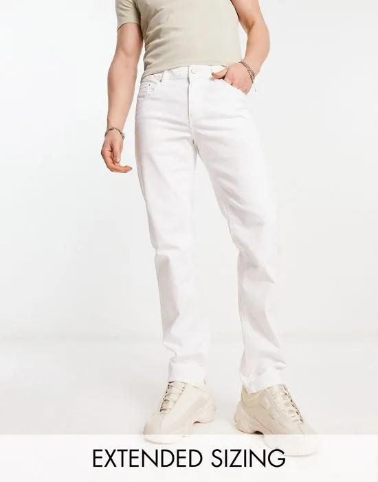 slim jeans in white