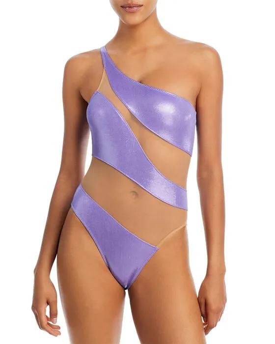 Snake Mesh Mio One Piece Swimsuit