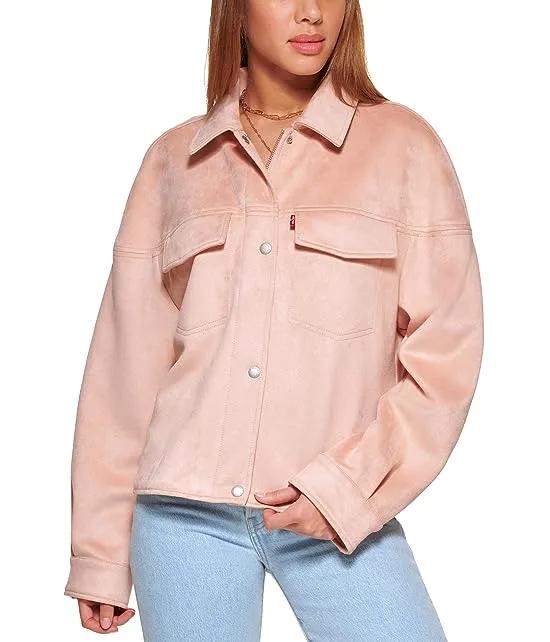Soft Faux Suede Shacket