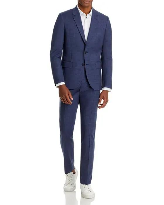 Soho Screenweave Solid Extra Slim Fit Suit