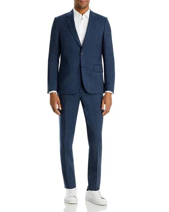 Soho Tonal Plaid Extra Slim Fit Suit