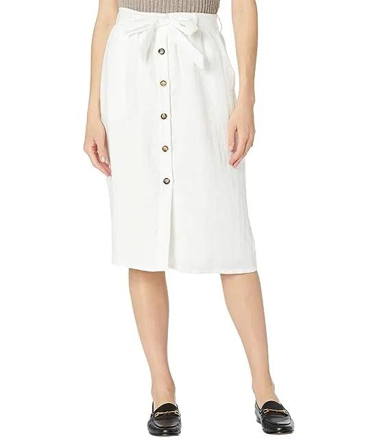 Sojourn Button Front Skirt