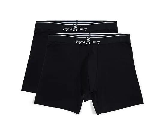 Solid 2-Pack Boxer Brief