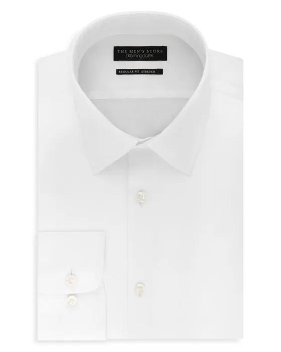 Solid Stretch Regular Fit Dress Shirt - 100% Exclusive