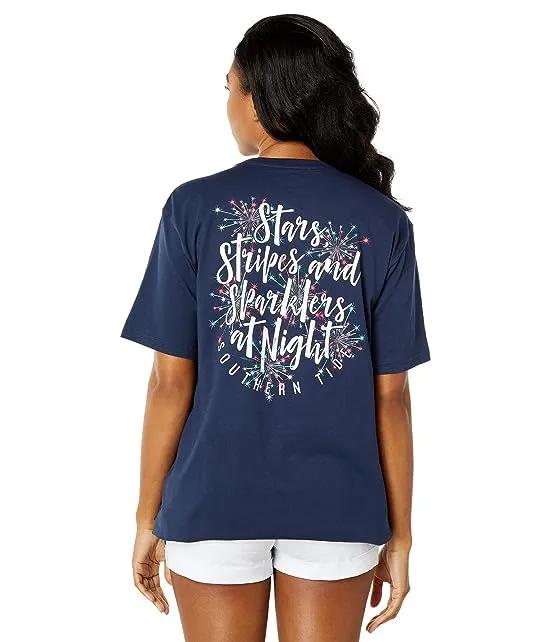 Sparklers at Night T-Shirt