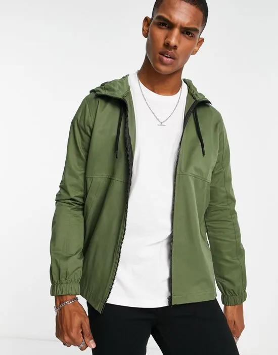 Sport jacket in green