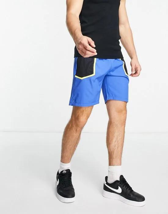 Sport shorts in blue