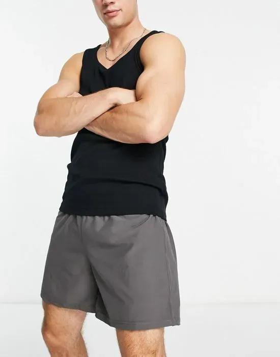 Sport shorts in gray