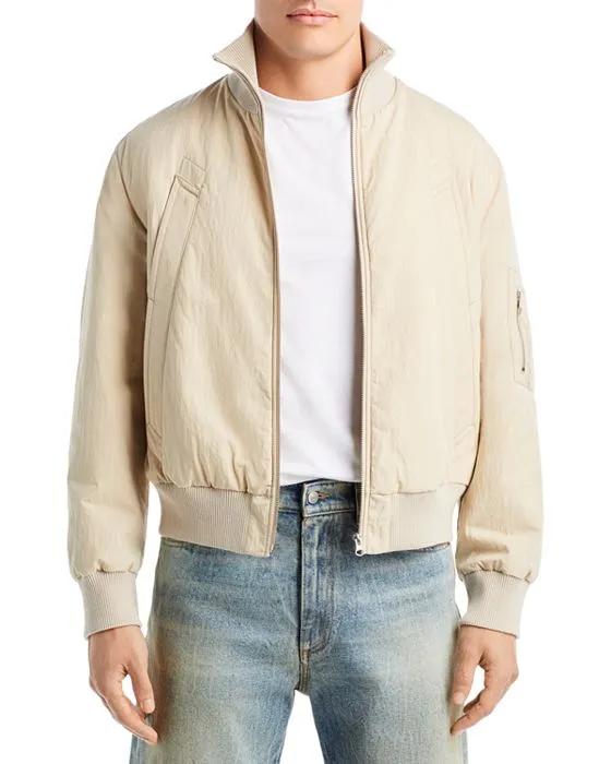 Sports Cotton Blend Full Zip Jacket 