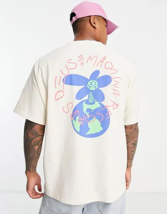 sprightly t-shirt in white exclusive to ASOS