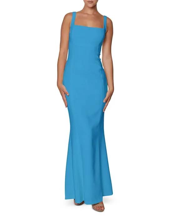 Square Neck Mermaid Gown