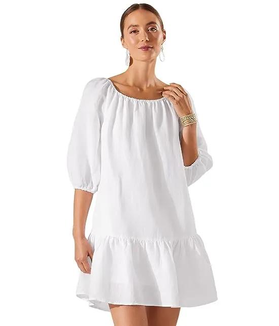 St. Lucia Off-the-Shoulder Tiered Dress