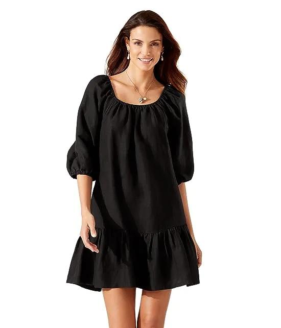 St. Lucia Off-the-Shoulder Tiered Dress