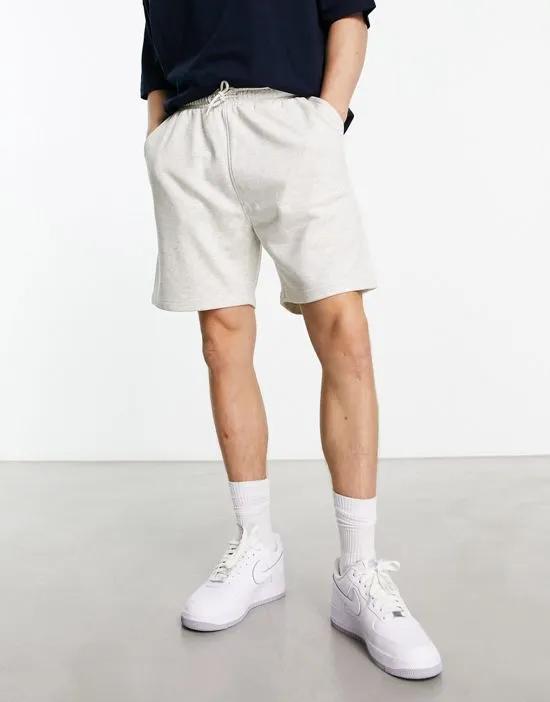 standard shorts in light gray melange