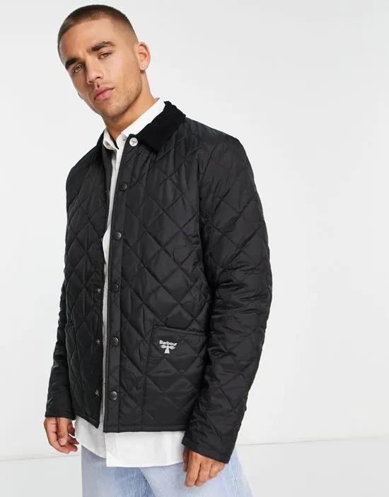 Starling quilted jacket in black