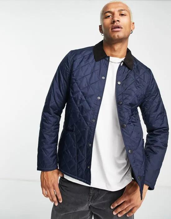 Starling quilted jacket in navy