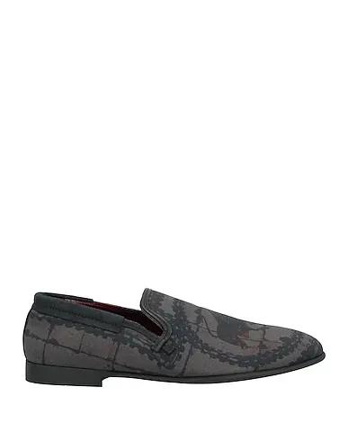 Steel grey Canvas Loafers