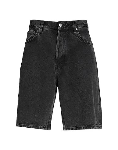 Steel grey Denim Denim shorts