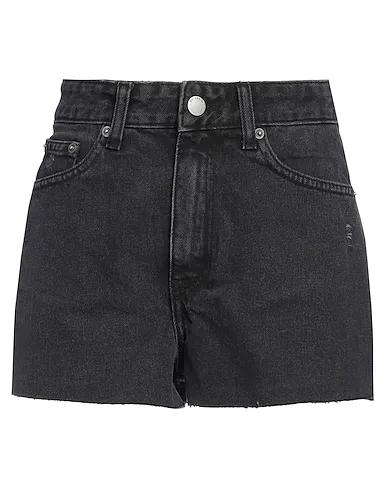 Steel grey Denim Denim shorts