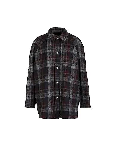 Steel grey Flannel Checked shirt