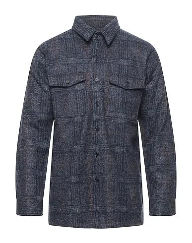 Steel grey Flannel Checked shirt