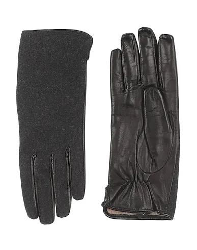 Steel grey Flannel Gloves