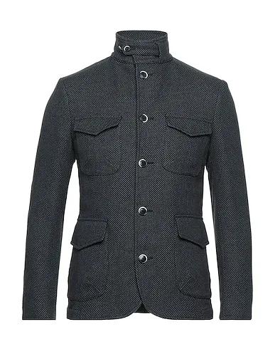 Steel grey Flannel Jacket