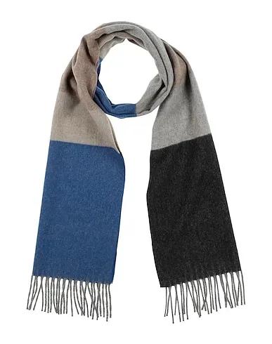 Steel grey Flannel Scarves and foulards