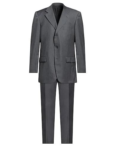 Steel grey Flannel Suits