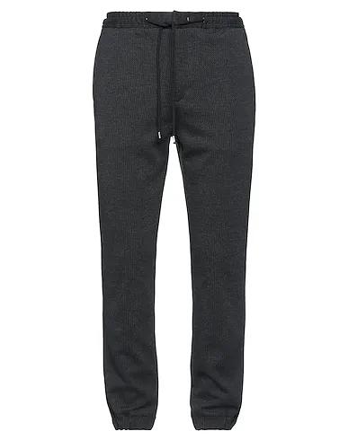Steel grey Jacquard Casual pants