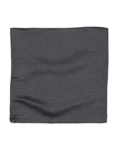 Steel grey Jacquard Scarves and foulards