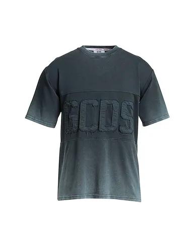 Steel grey Jersey Oversize-T-Shirt