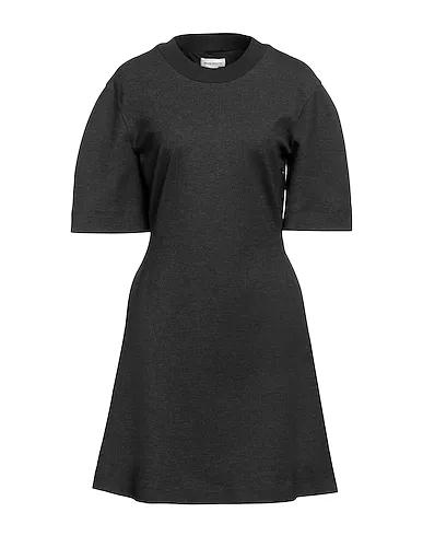 Steel grey Jersey Short dress