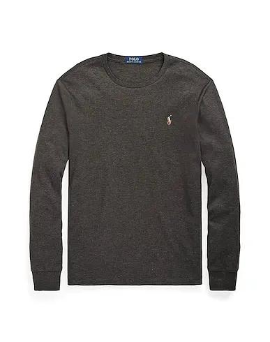 Steel grey Jersey T-shirt CUSTOM SLIM SOFT COTTON TEE
