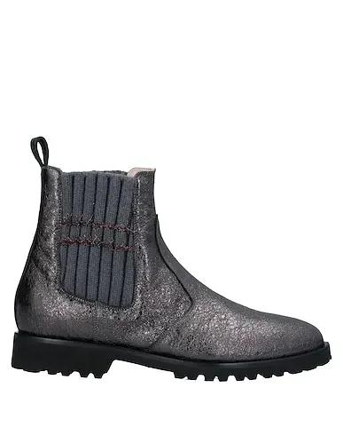 Steel grey Knitted Ankle boot