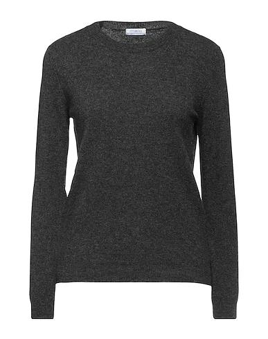 Steel grey Knitted Cashmere blend