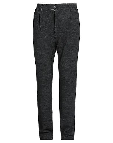 Steel grey Knitted Casual pants