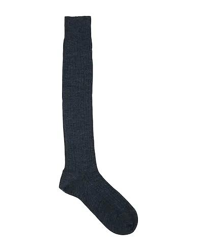 Steel grey Knitted Short socks