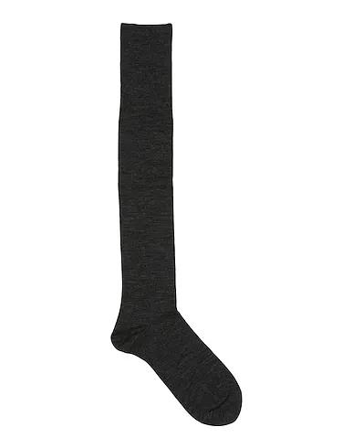 Steel grey Knitted Short socks